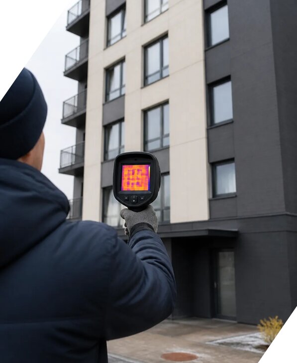 Тепловизионное обследование зданий в Батайске от 5061 р. | ЭкспертизаРоссия